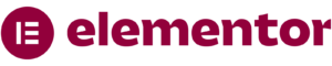 Elementor logo Full Red